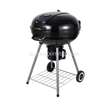 22.5 Intshi Iketela le-Charcoal Barbecue Grill Black